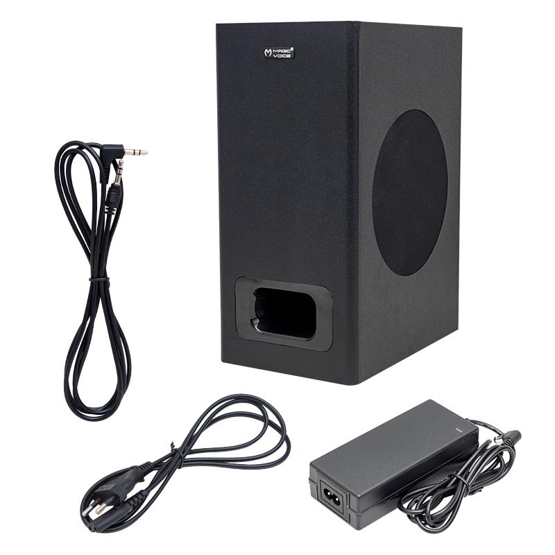 MAGICVOICE MV-8806 2.1 CH 500W RMS BT/FM/HDMI/AUX/USB KUMANDALI ANFİLİ SOUND BAR (2 PARÇA HALİNDE DİKKAT)