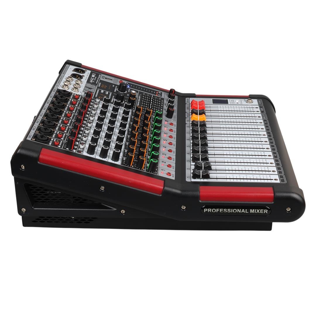 Magicvoice MV-A800 8 Kanal USB/Bluetooth Destekli Power Mixer Anfi Fiyatı - Merter Elektronik
