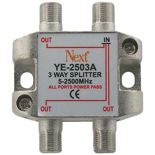 NEXT YE-2503A 1/3 SPLITTER 5-2500 MHZ