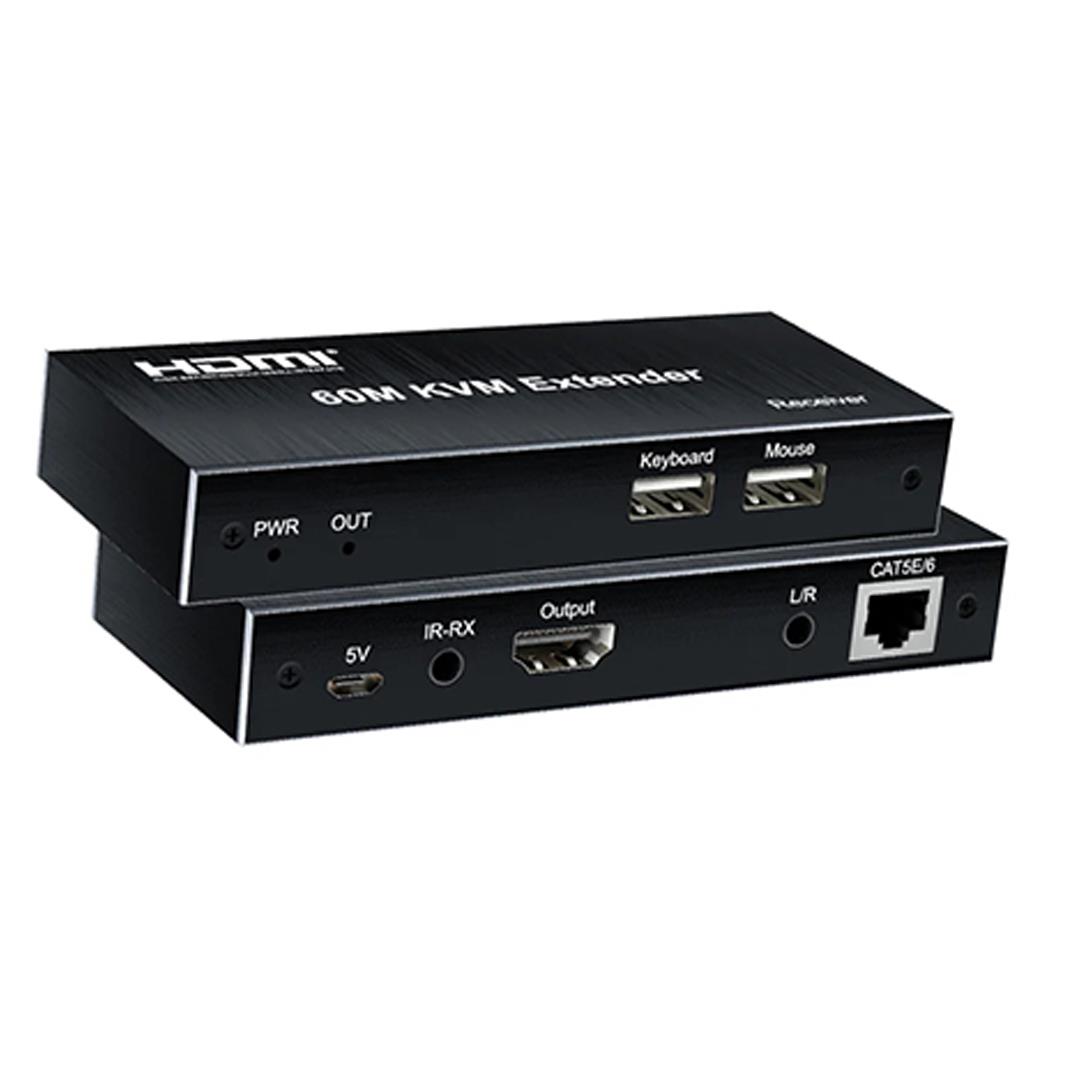 NOVACOM NVC-KVM60 4K KVM HDMI+USB+IR EXTENDER 60M Fiyatı - Merter Elektronik