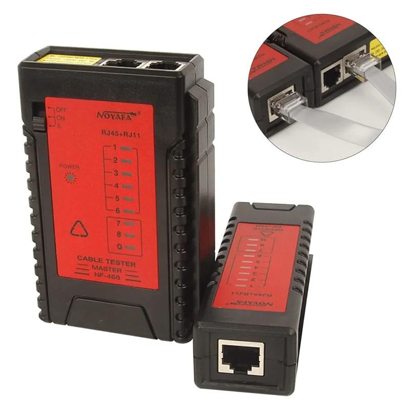 NOYAFA NF-1304 ÇANTALI AĞ KURULUM ARAÇ SETİ