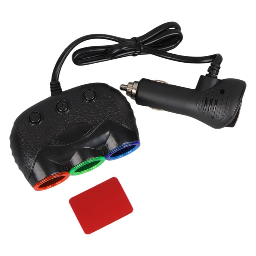 Olesson 1633 12-24V 3Lü Usbli 120W 80Cm Kablolu Dijital Ekranlı Araç Çakmak Çoklayıcı Fiyatı - Merter Elektronik