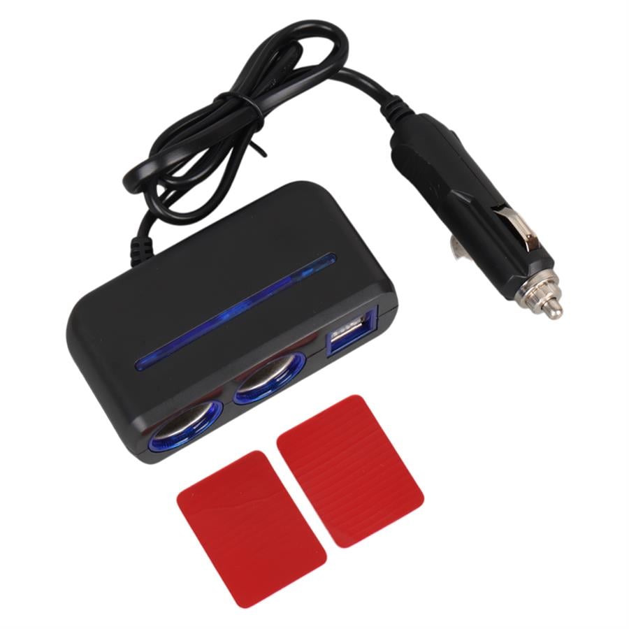 Olesson 1638 12-24V Çiftli Çift Usbli 120W 80 Cm Kablolu Araç Çakmak Çoklayıcı Fiyatı - Merter Elektronik