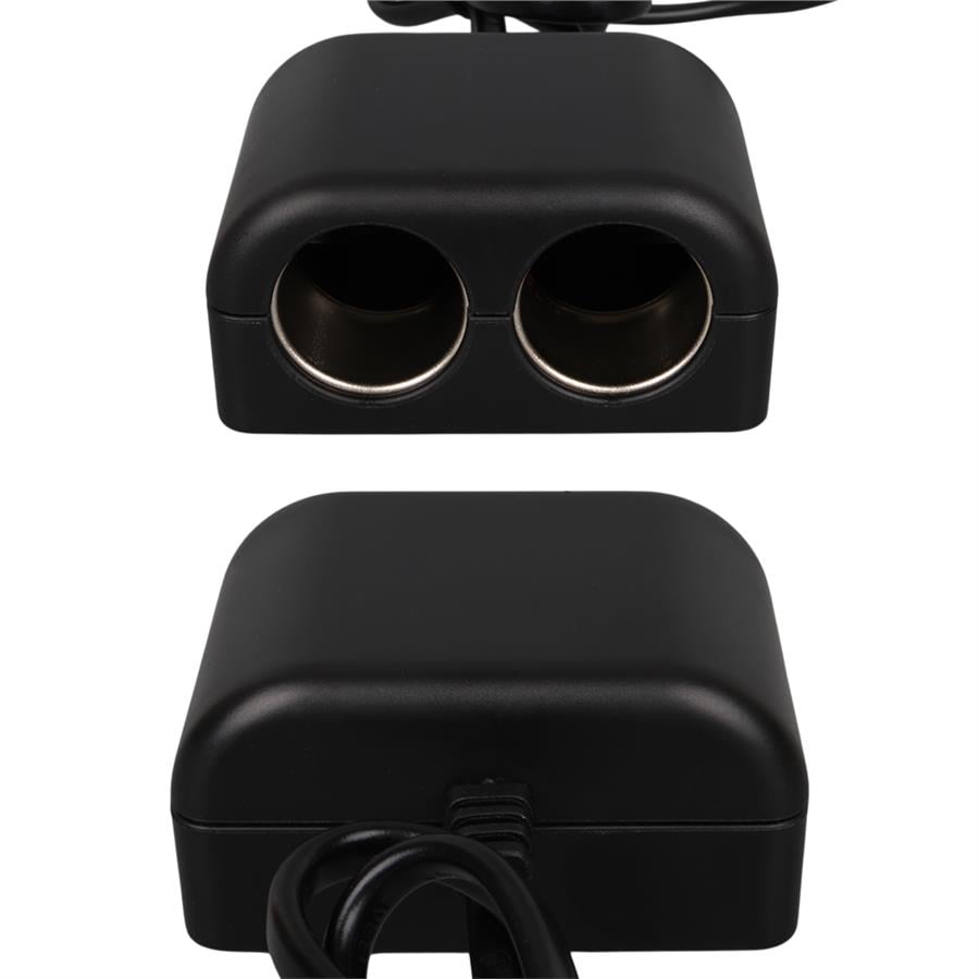 Olesson 1641 12-24V Çiftli Usbli 120W 80Cm Kablolu Dijital Ekranlı Araç Çakmak Çoklayıcı Fiyatı - Merter Elektronik