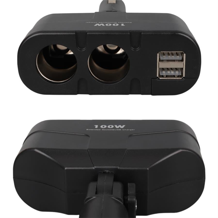 Olesson 1652 12-24V Çiftli Çift Usbli 100W Araç Çakmak Çoklayıcı Fiyatı - Merter Elektronik