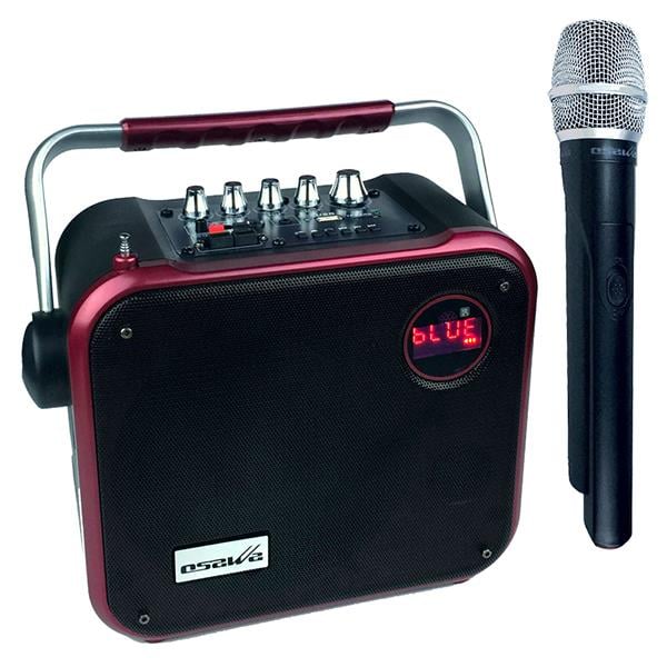 OSAWA OSW-9105 VHF EL MİK USB*SD*BT TAŞINABİLİR SEYYAR ANFİ (60 WATT)