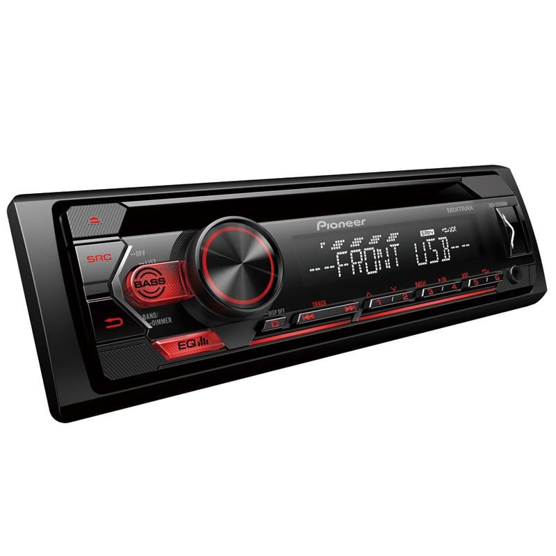 PIONEER DEH-S1250UB CD/USB/AUX ÇİFT ANFİ ÇIKIŞLI KUMANDALI OTO TEYP 4X50 WATT