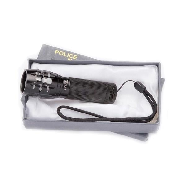 POLICE PC-8851 CREE POWER LED ŞARJLI ALUMİNYUM GÖVDE EL FENERİ