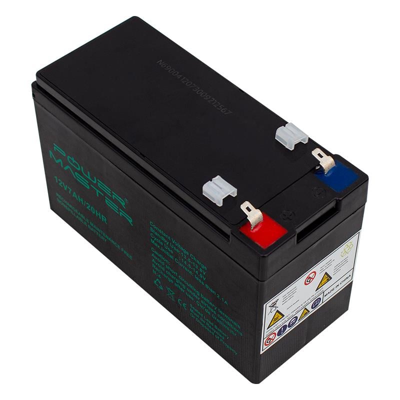 POWERMASTER 12 VOLT - 7 AMPER AKÜ (150 X 65 X 90 MM)