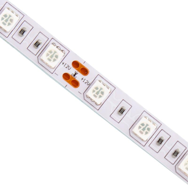 POWERMASTER 3 ÇİPLİ 60 LED YEŞİL İÇ MEKAN SİLİKONSUZ ŞERİT LED 5 METRE (5050)