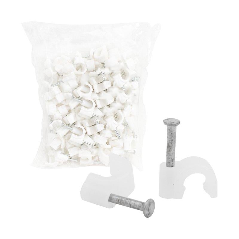 POWERMASTER 4 NUMARA ÇELİK ÇİVİLİ 8 MM KROŞE (100LÜ POŞET)(2X4 ANTİGRON KABLOLAR İÇİN)