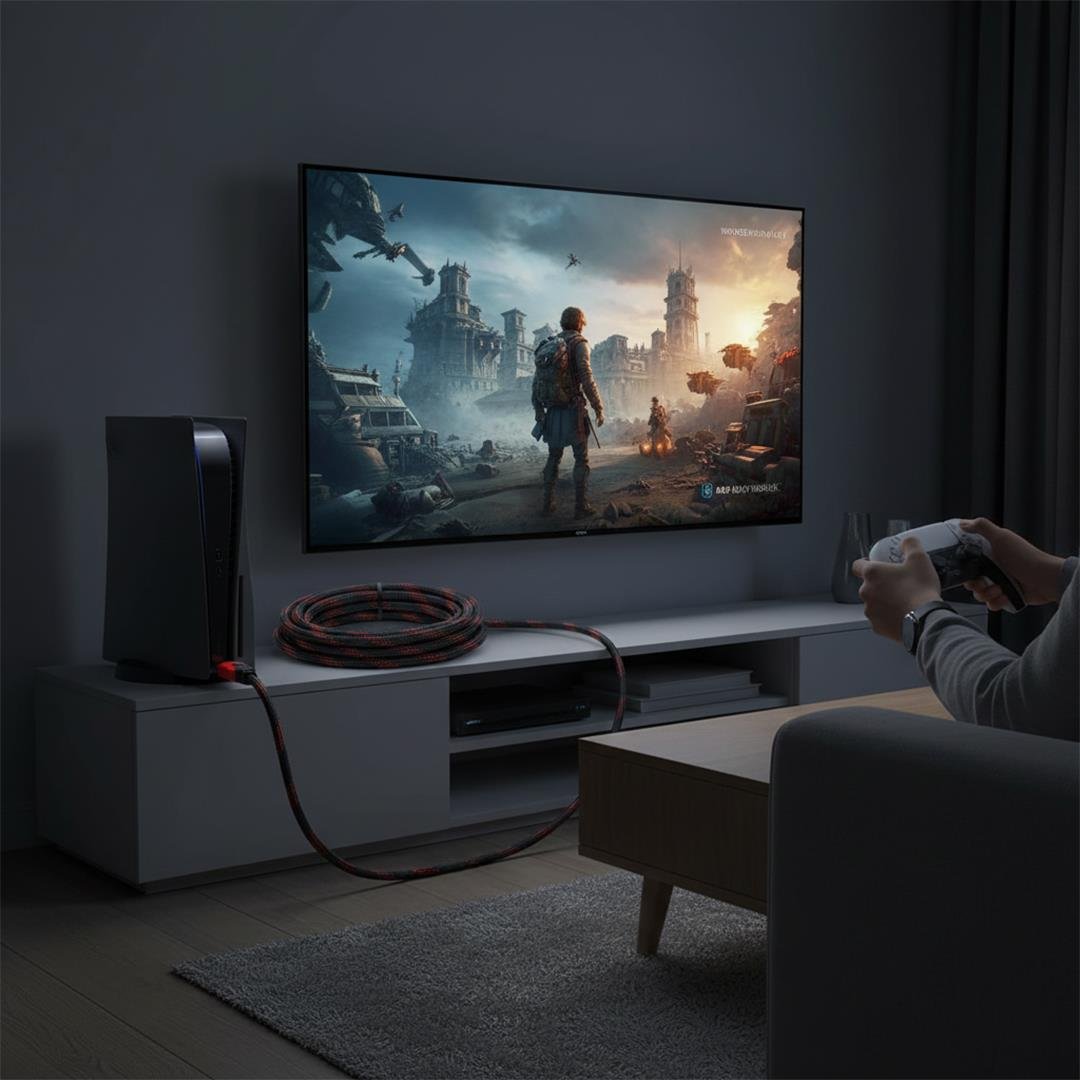 Powermaster 5 Metre Örgülü HDMI Kablo Fiyatı - Merter Elektronik