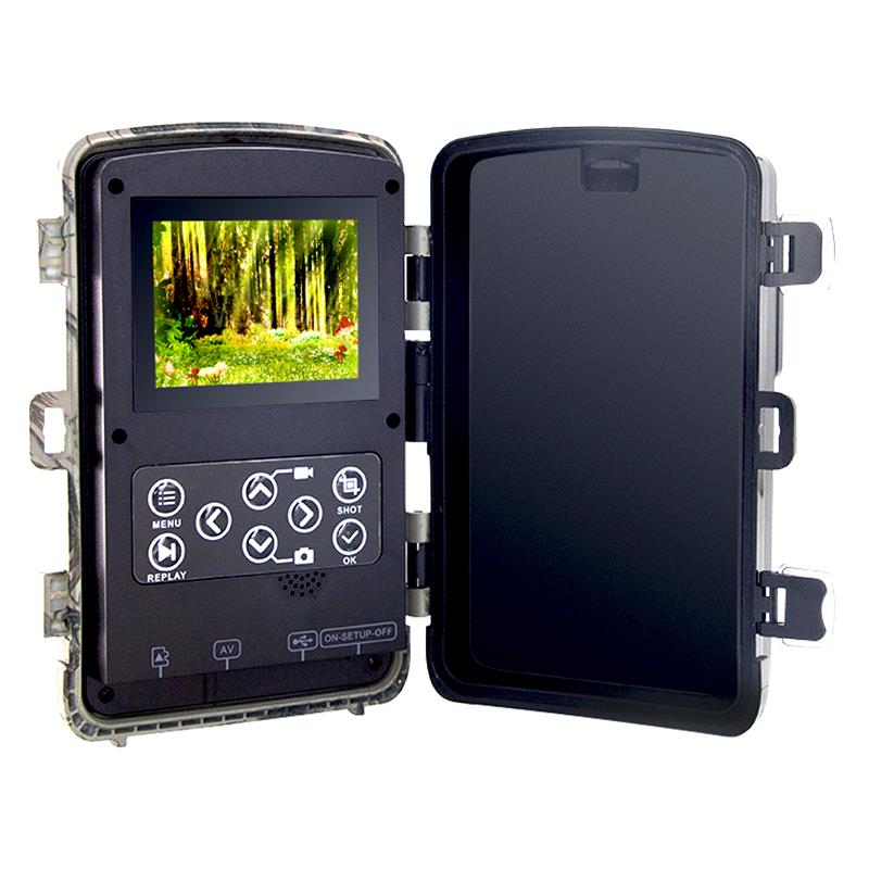 POWERMASTER HH-666 2.31 48MP 1080P 45 LED PIR SENSÖRLÜ FOTOKAPAN KAMUFLAJ KAMERA