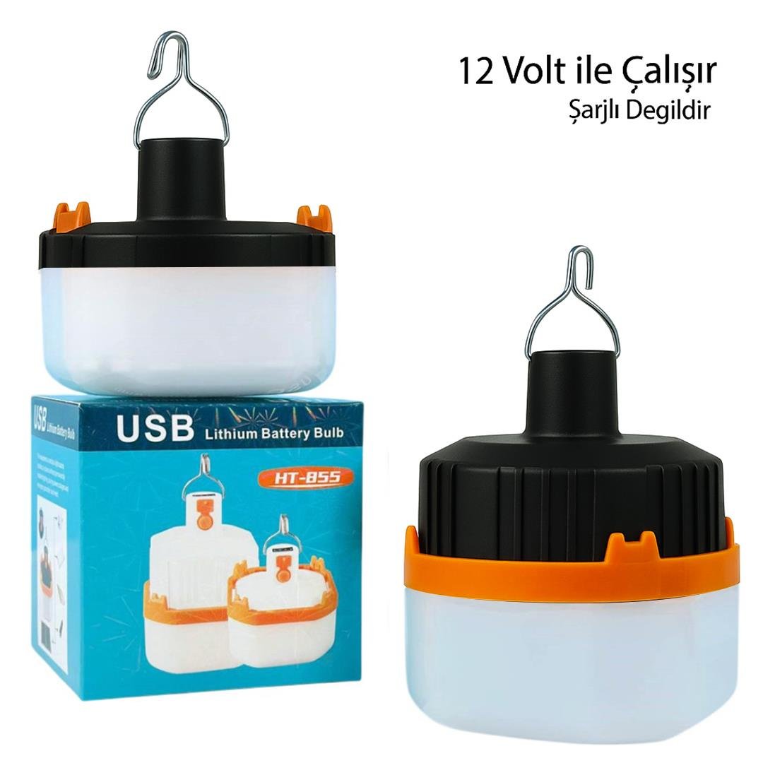 PowerMaster HT-B11 Krokodil Uçlu Siyah Led Lamba Fiyatı - Merter Elektronik