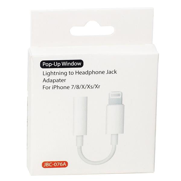 POWERMASTER IPHONE LIGHTNING TO KULAKLIK JACK ÇEVİRİCİ KABLO