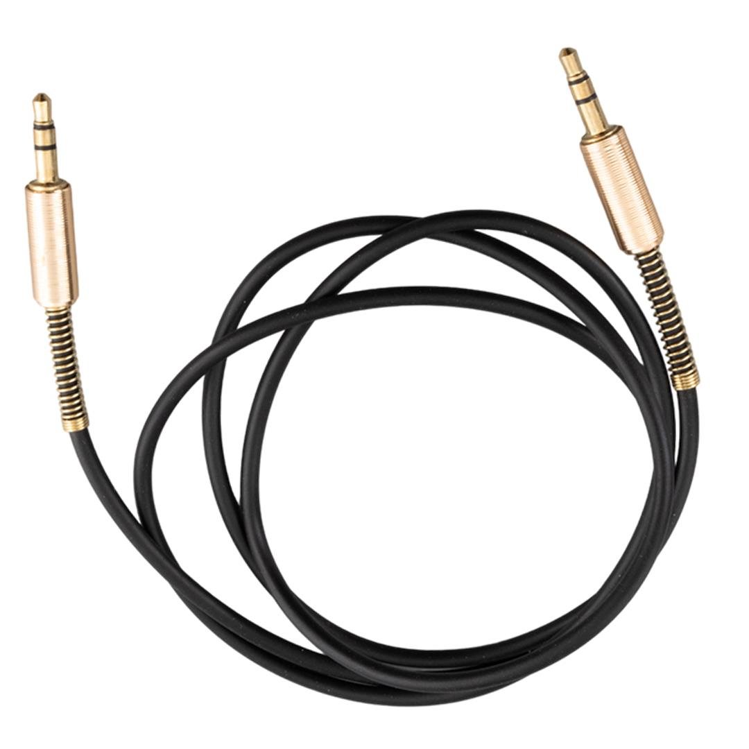 PowerMaster KY175 3.5 mm Erkek-Erkek 1 Metre Stereo AUX Kablosu Altın Uçlu Fiyatı - Merter Elektronik