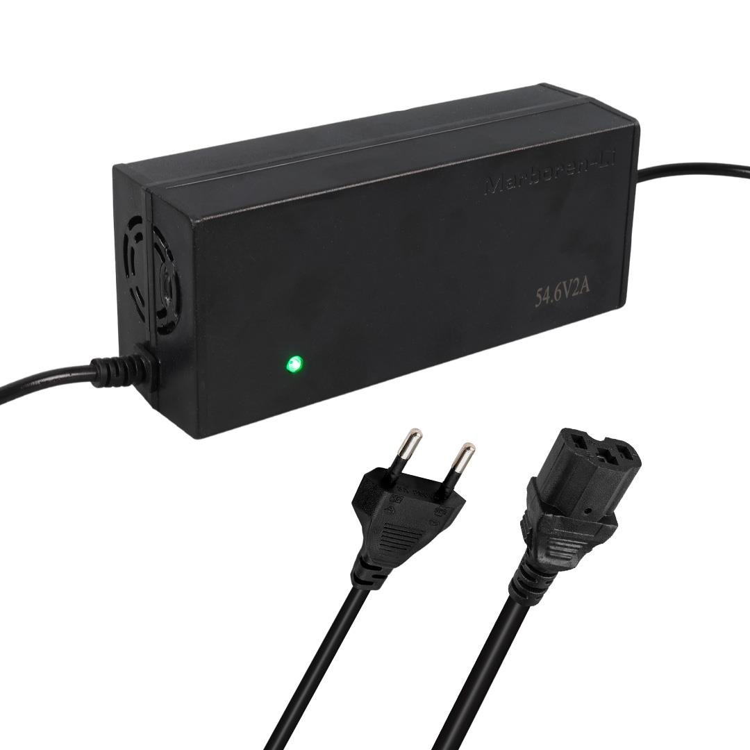 Powermaster Li-İon Lityum Piller İçin 54.6 Voltaj 2 Amper Elektrikli Bisiklet Şarj Cihazı Fiyatı - Merter Elektronik