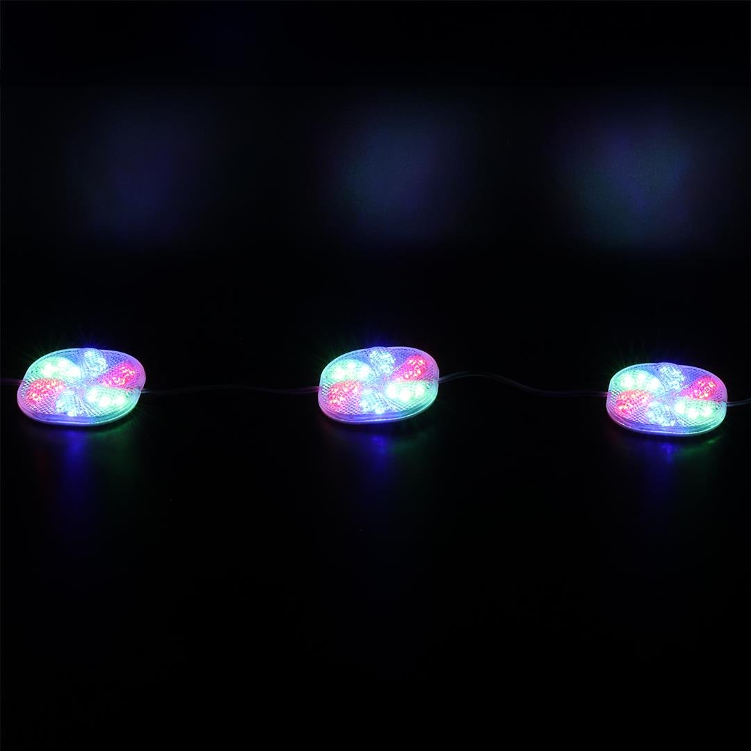 Powermaster 12 Volt 3 Watt Karışık (R+G+B) Yanıp Sönen 6565-2835 Modül Led Fiyatı - Merter Elektronik