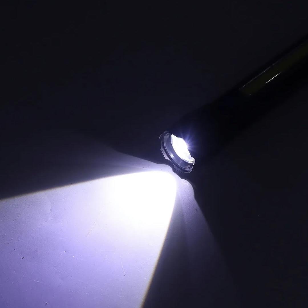 Powermaster Şarj Edilebilir Zoomlu COB Led El Feneri Fiyatı - Merter Elektronik