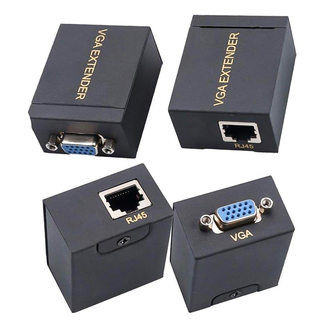 Powermaster PM-17297 VGA CAT5-CAT6 60 Metre Extender Uzatıcı Fiyatı - Merter Elektronik