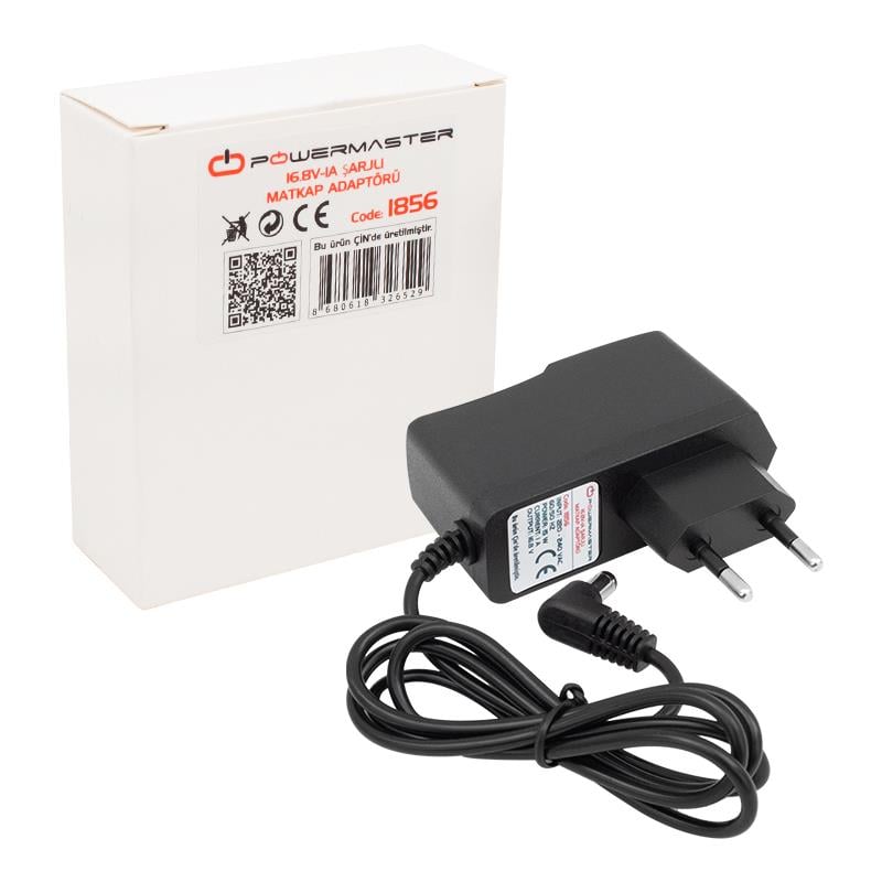 POWERMASTER PM-1856 16.8 VOLT - 1 AMPER ŞARJLI MATKAP ADAPTÖRÜ