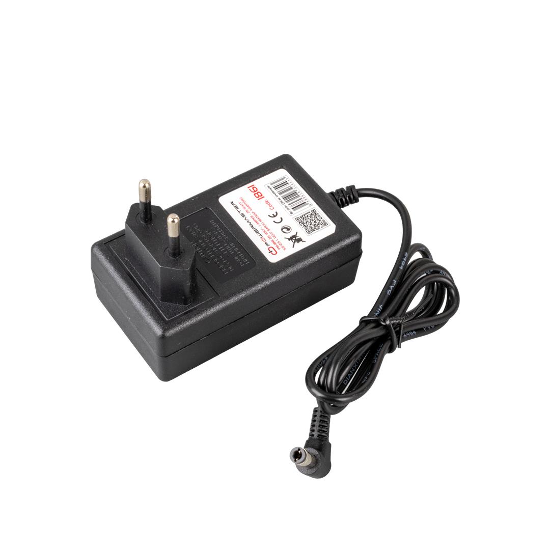 POWERMASTER PM-1861 25 VOLT - 1 AMPER - 25 WATT 5.5*2.5 MM L UÇLU ŞARJLI MATKAP ADAPTÖRÜ