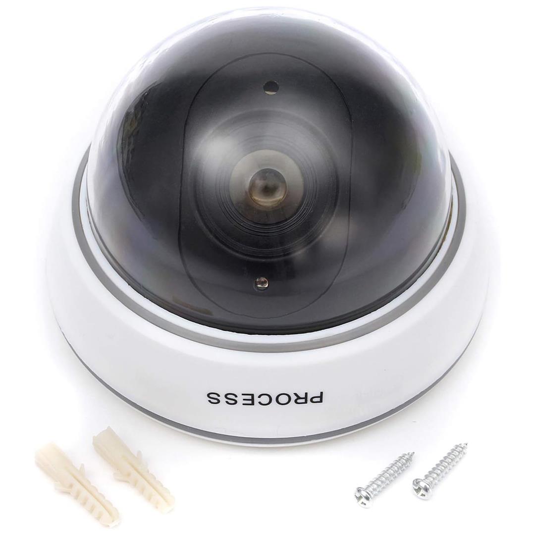 POWERMASTER PM-2001 KIRMIZI LEDLİ MAKET DOME KAMERA