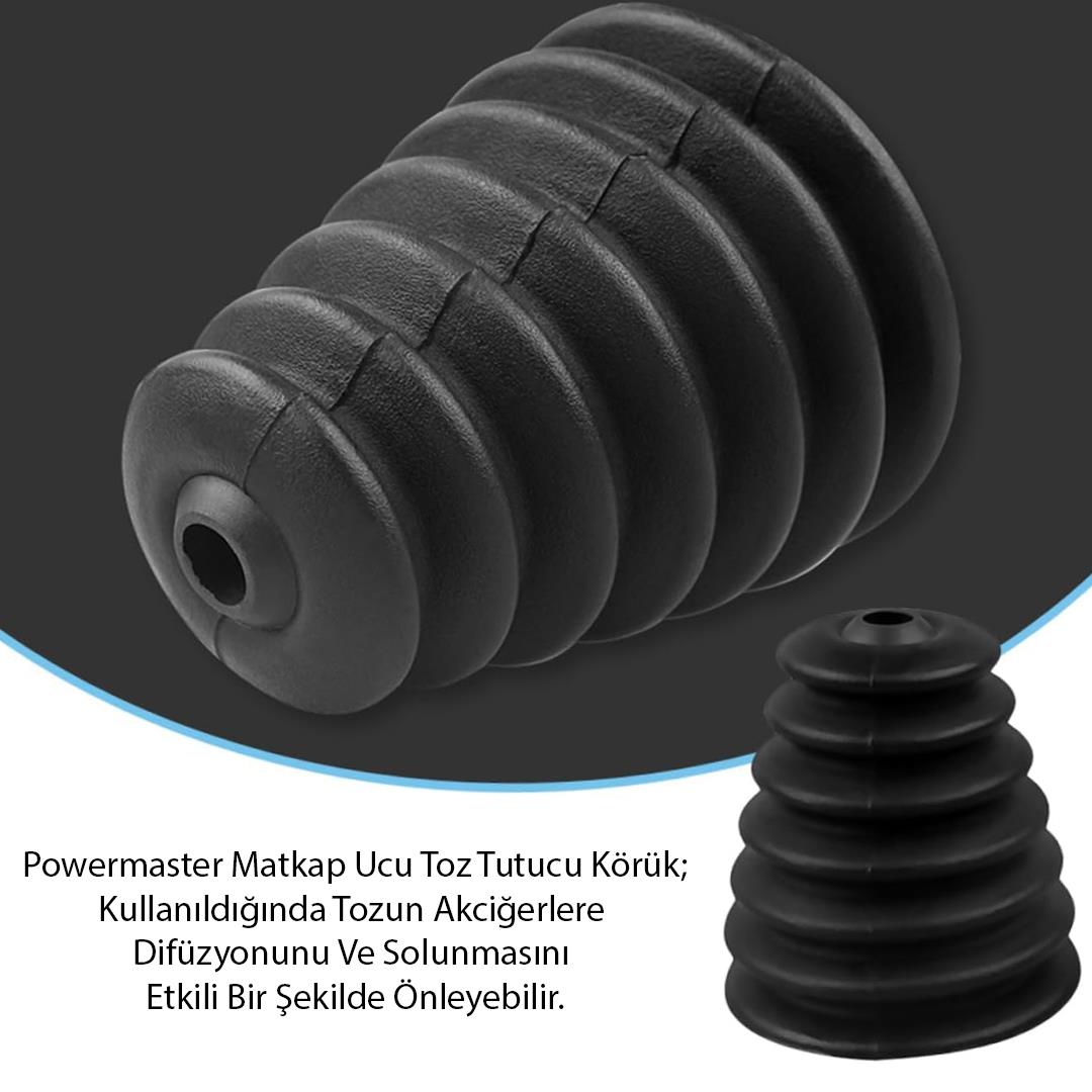 Powermaster PM-20809 Matkap Ucu Toz Tutucu Körük Siyah Fiyatı - Merter Elektronik