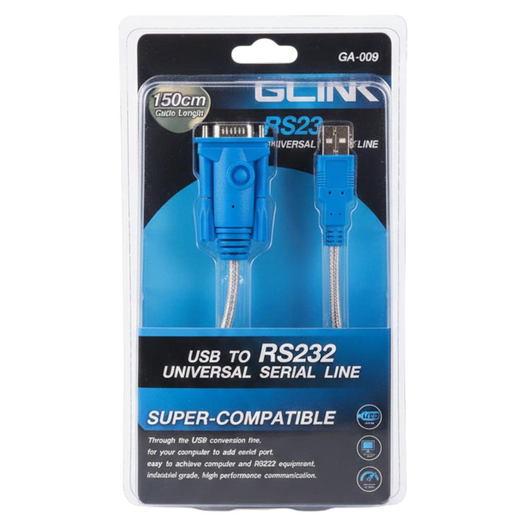 POWERMASTER PM-21764 USB TO RS232 1.5 METRE UNIVERSAL SERIAL LINE Fiyatı - Merter Elektronik