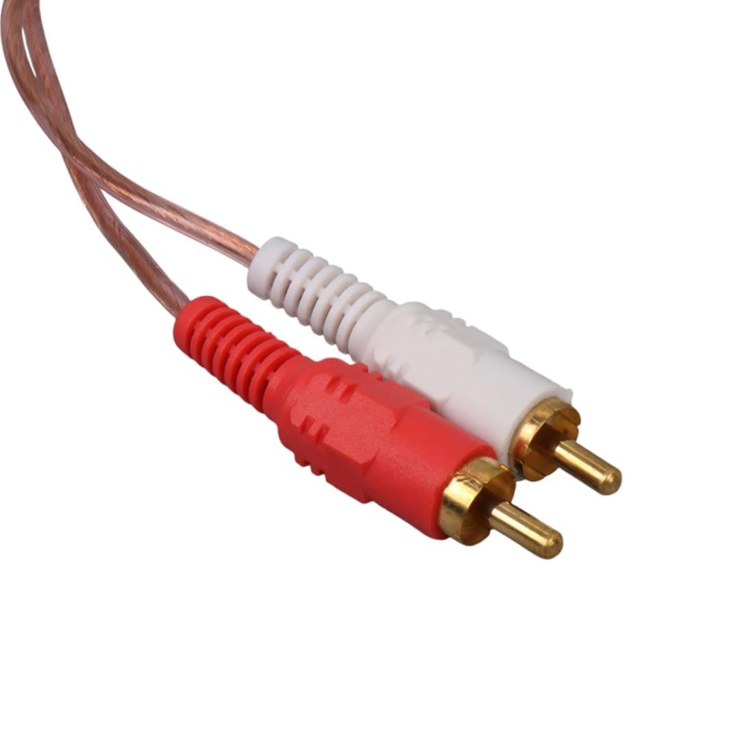 Powermaster PM-24208 2 RCA Erkek - 6 RCA Dişi Ses Çoklayıcı Kablo 40cm Zırhlı Dağıtıcı Fiyatı - Merter Elektronik