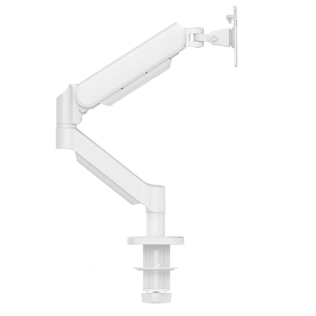 POWERMASTER PM-252 13-32  BEYAZ AMORTİSÖRLÜ STAND TEK KOL LCD-LED MONİTÖR TUTUCU STAND ASKI APARATI Fiyatı - Merter Elektronik