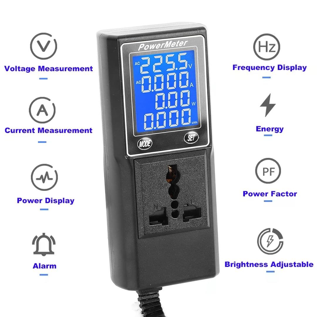 PowerMaster PM-26400 Dijital Ekranlı Güç Ölçer (Powermeter) Fiyatı - Merter Elektronik