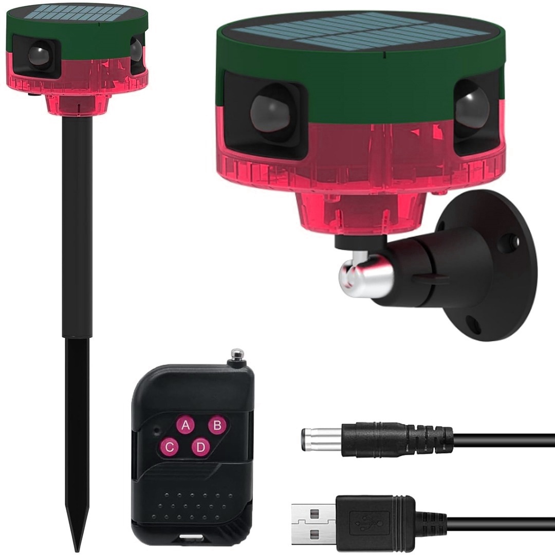 PowerMaster PM-26946 DC 5V Solar Sesli Hayvan Kovucu Alarm Cihazı Fiyatı - Merter Elektronik