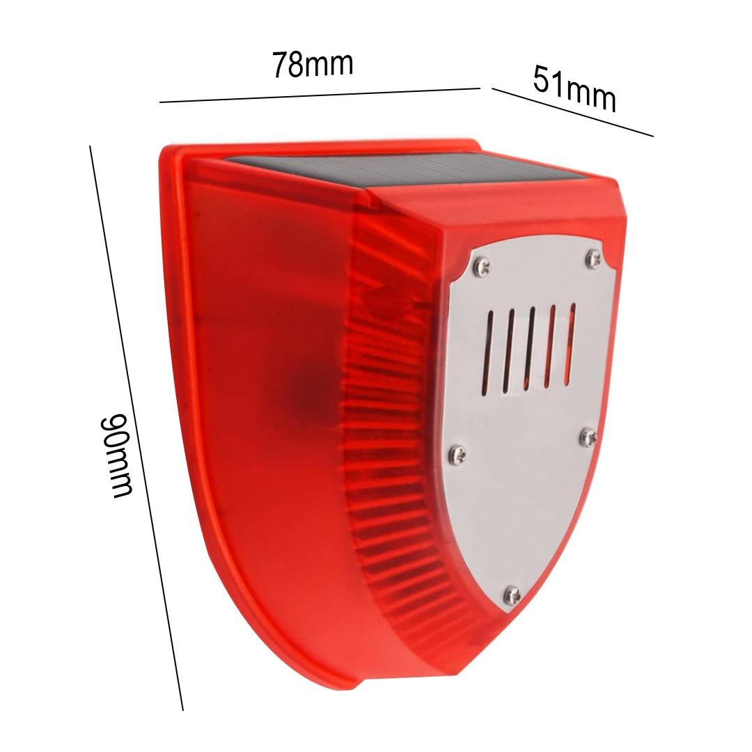 PowerMaster PM-26952 DC 5V Solar Sesli Hayvan Kovucu Alarm Cihazı Fiyatı - Merter Elektronik