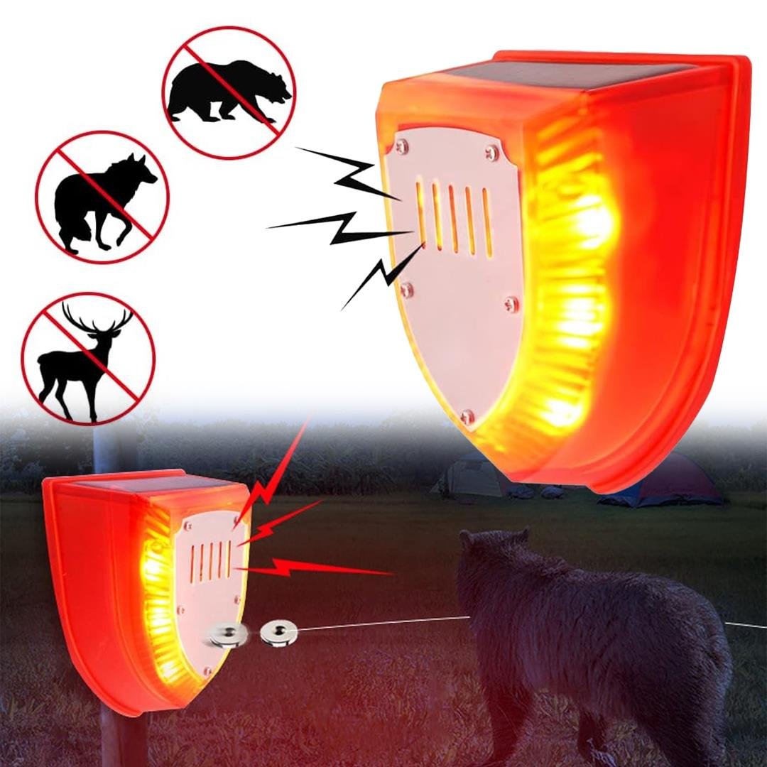 PowerMaster PM-26954 DC 5V Solar Sesli Hayvan Kovucu Alarm Cihazı Fiyatı - Merter Elektronik