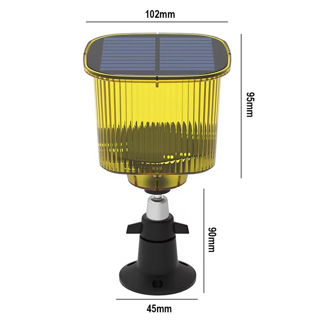 PowerMaster PM-26956 DC 5V Solar Sesli Hayvan Kovucu Alarm Cihazı Fiyatı - Merter Elektronik