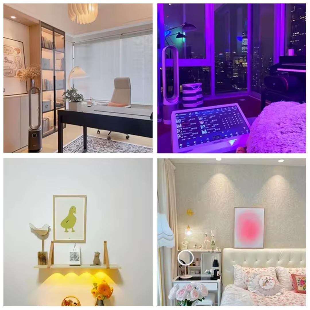 PowerMaster PM-26973 3M Yapışkanlı Pilli Rgb Led Lamba Fiyatı - Merter Elektronik