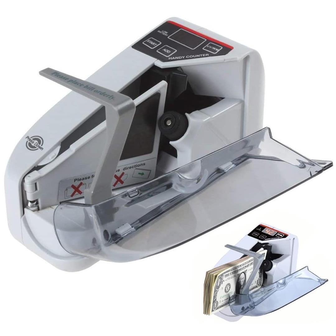 POWERMASTER PM-27184 TAŞINABİLİR DC 5V MİNİ UV IŞIK PARA SAYMA VE KONTROL MAKİNESİ