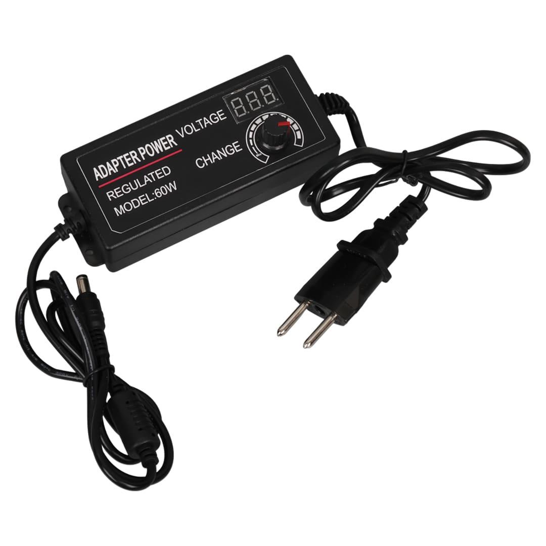 POWERMASTER PM-22381 12 VOLT - 24 VOLT - 3 AMPER 5.5*2.5 MM UÇLU VOLTAJ KADEMELİ ADAPTÖR