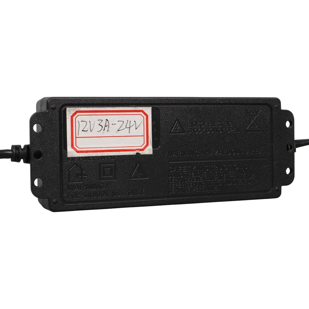 POWERMASTER PM-22381 12 VOLT - 24 VOLT - 3 AMPER 5.5*2.5 MM UÇLU VOLTAJ KADEMELİ ADAPTÖR