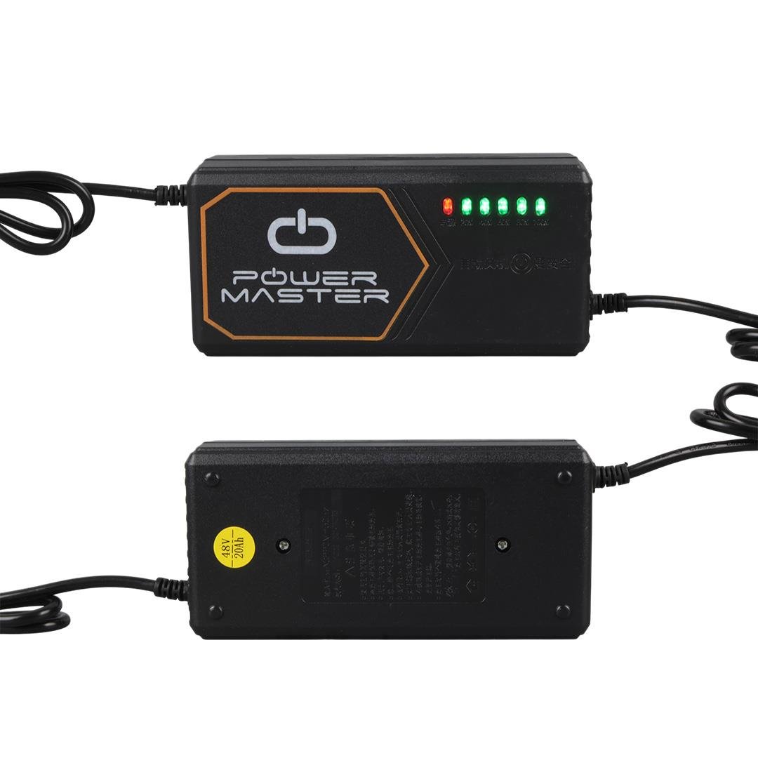 Powermaster PM-31124 48 Volt - 20 Amper Elektrikli Bisiklet Şarj Cihazı Fiyatı - Merter Elektronik