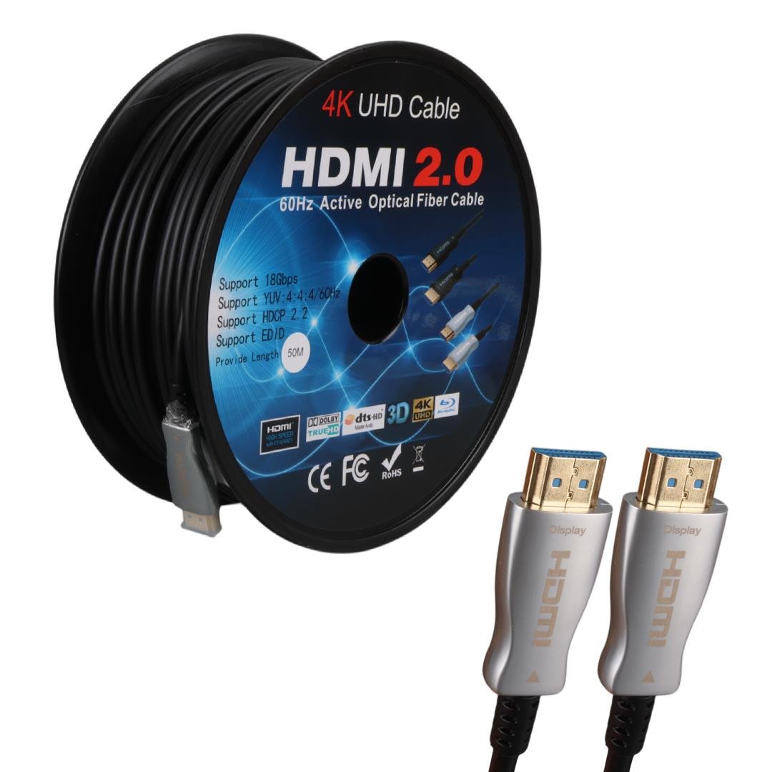 Powermaster Örgülü Çipsetli + Çift Filtreli 50 Metre HDMI Kablo Fiyatı - Merter Elektronik