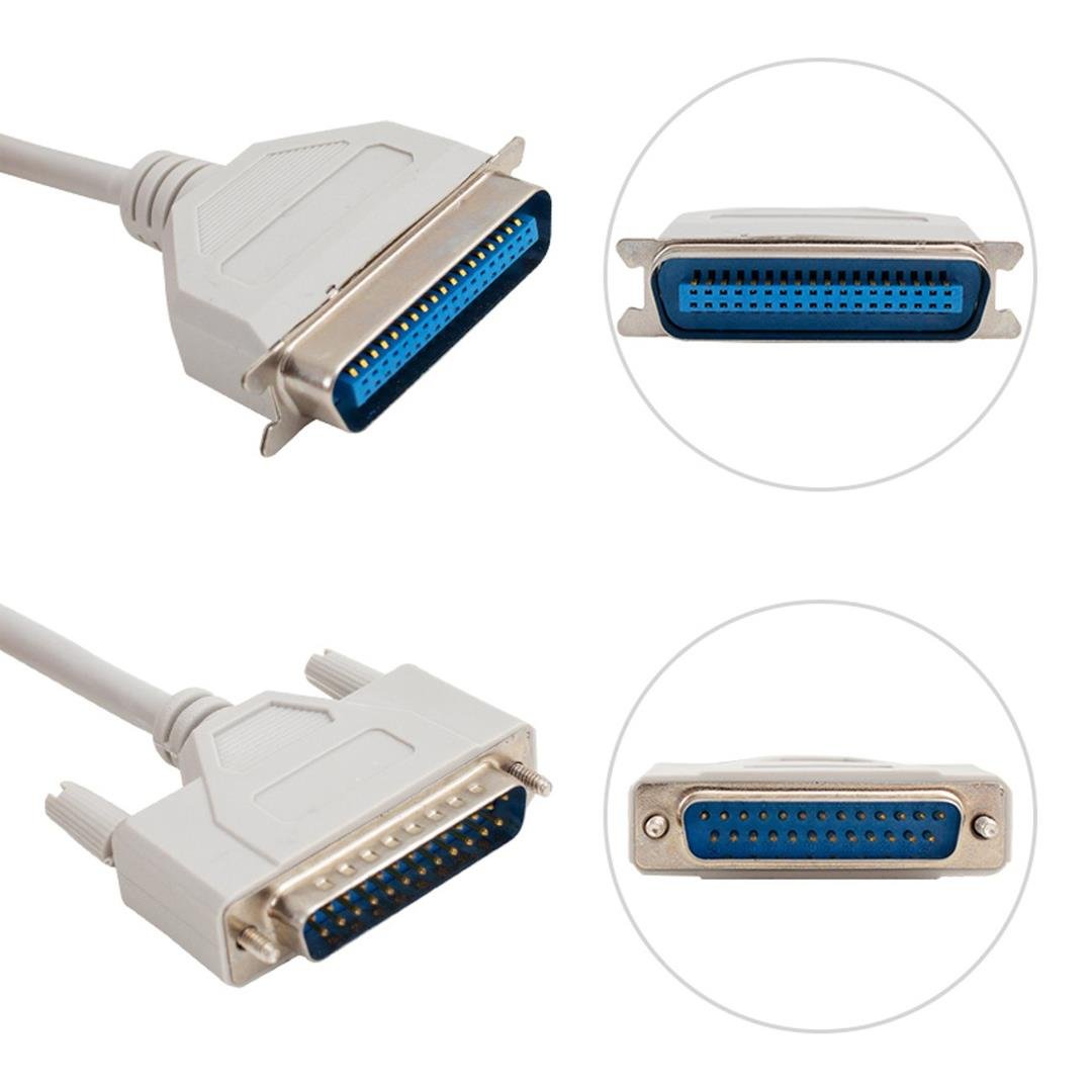 Powermaster PM-4940 Paralel Printer LPT 1.5 Mt Yazıcı Kablosu Fiyatı - Merter Elektronik