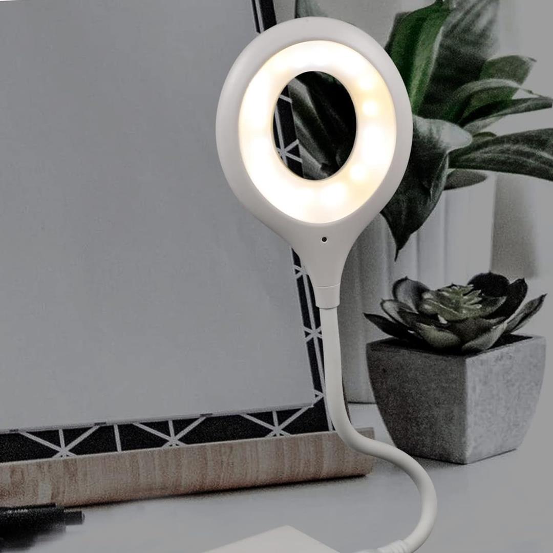 POWERMASTER PORTATİF AKROBATİK 20 SMD LEDLİ USB GECE KİTAP OKUMA ÇALIŞMA LAMBASI (POWERBANK UYUMLU)