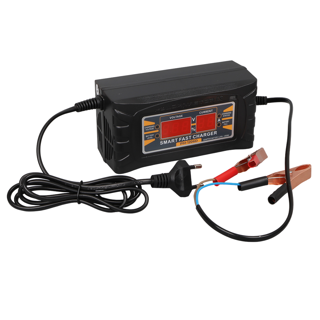 PowerMaster SON-1206D 12 Volt - 6 Amper Akıllı Hızlı Akü Şarj Cihazı Fiyatı - Merter Elektronik