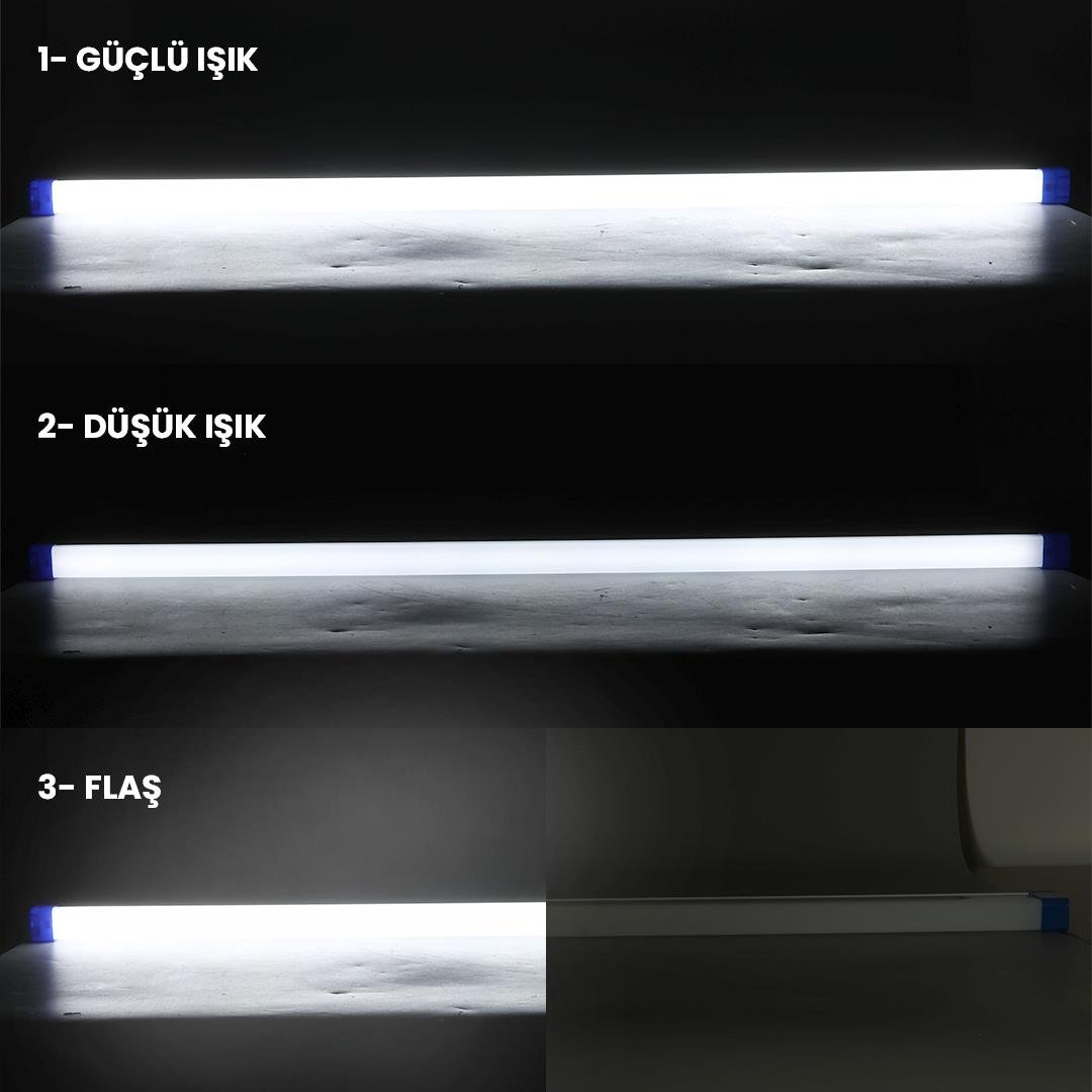POWERMASTER T570 70CM 100 WATT DC 5V USB ŞARJLI 1800 MAH LED IŞILDAK Fiyatı - Merter Elektronik