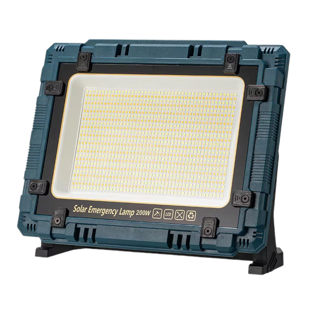 Powermaster W8109-1 Kamp Tipi 200 Watt Ledli Solar Aydınlatma / Acil Durum Lambası Fiyatı - Merter Elektronik