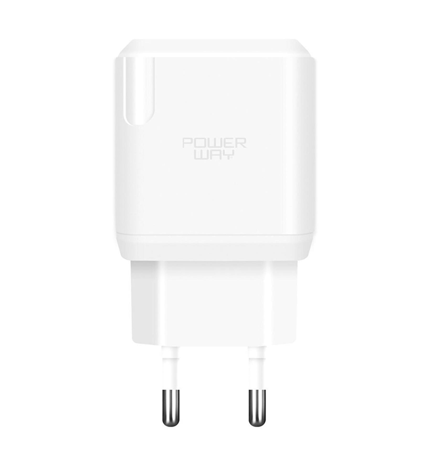 POWERWAY QC3 HIZLI 3000 MA 18W TÜM TELEFONLARA UYUMLU USB 3.0 ŞARJ KAFA SADE BAŞLIK ADAPTÖRÜ