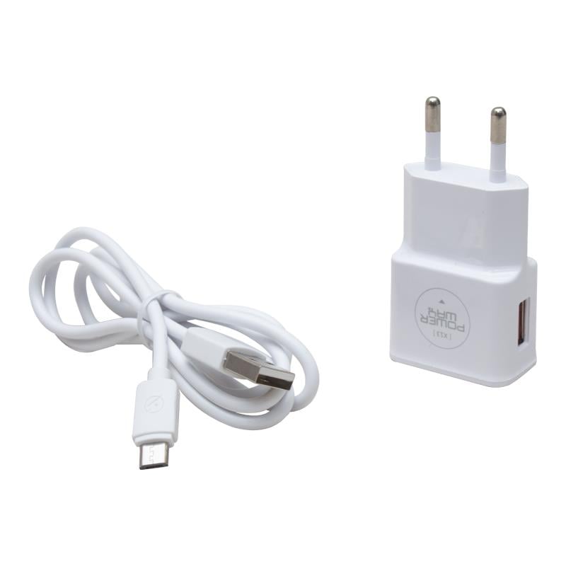 POWERWAY X-13 SAMSUNG 2.3 AMPER MICRO USB ŞARJ ALETİ+KABLO
