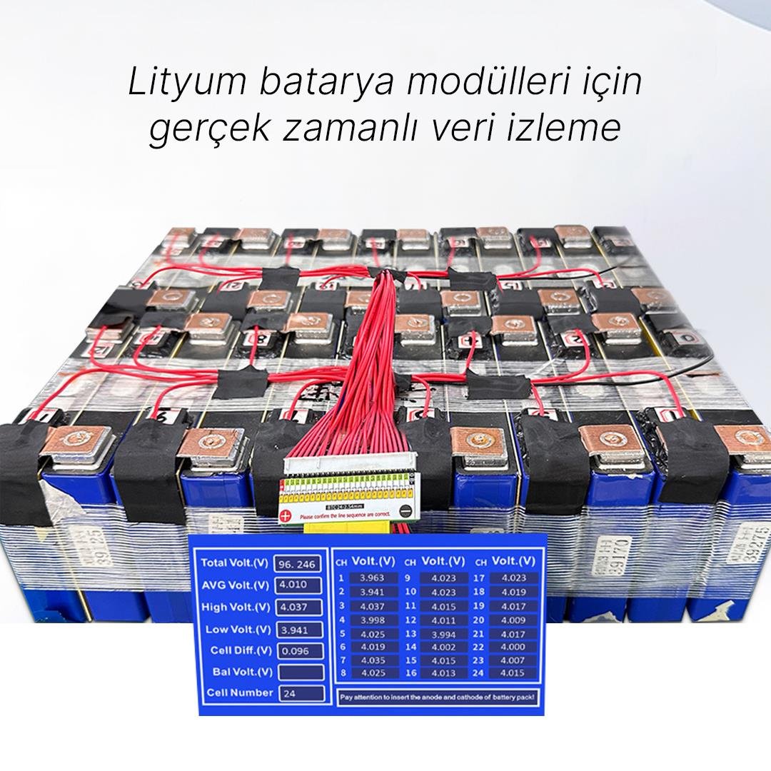POWTIFY M6T24 KASASIZ PİL VOLTAJ TEST CİHAZI Fiyatı - Merter Elektronik